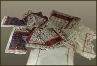 Historical Koran before restoration